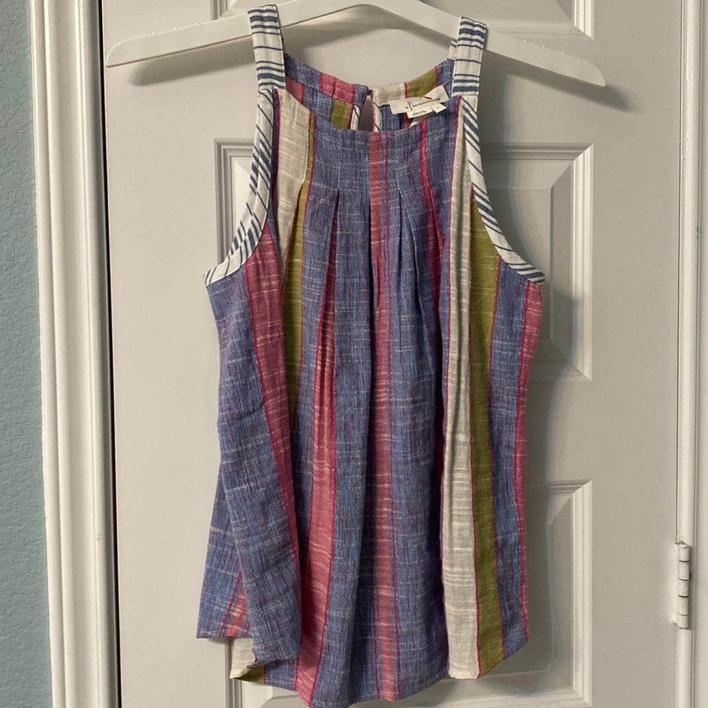 Anthropologie tank size small- striped PERFECT for summer!